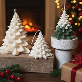 Fir Tree Candle | Soy Candle | Holiday Candle